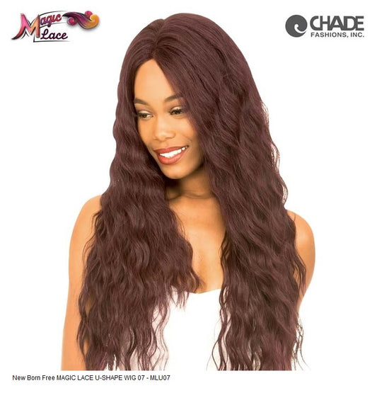 New Born Free Synthetic Lace Front U-Part Wig MLU07