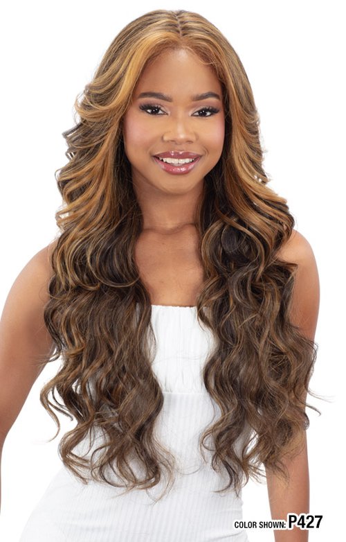 Shake-N-Go Synthetic Snatched Glueless Lace Wig VELVET